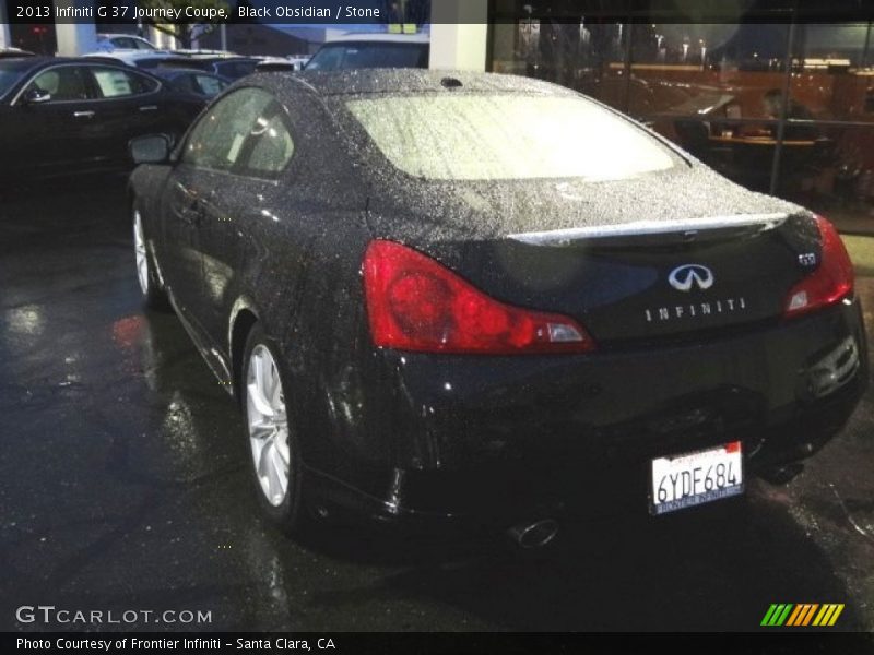 Black Obsidian / Stone 2013 Infiniti G 37 Journey Coupe