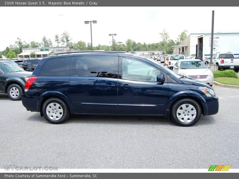 Majestic Blue Metallic / Gray 2006 Nissan Quest 3.5