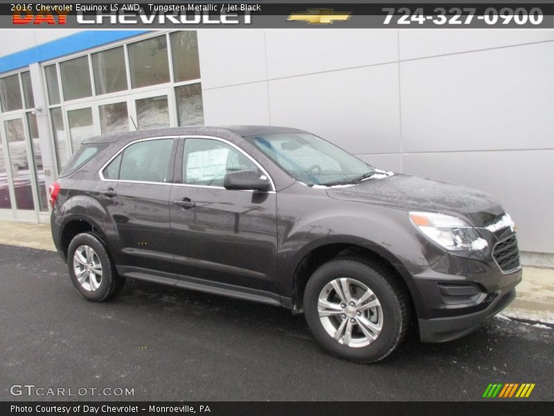 Tungsten Metallic / Jet Black 2016 Chevrolet Equinox LS AWD