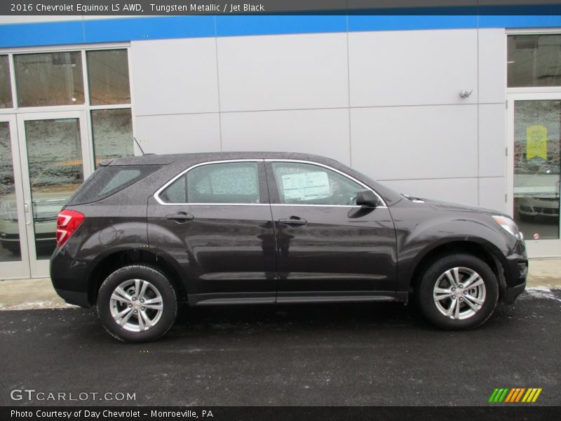 Tungsten Metallic / Jet Black 2016 Chevrolet Equinox LS AWD