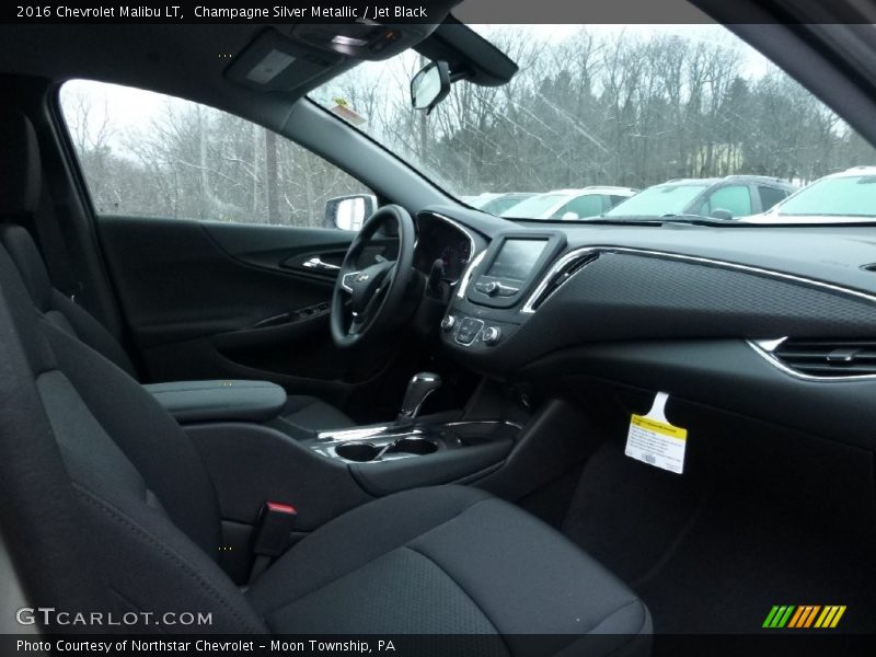 Champagne Silver Metallic / Jet Black 2016 Chevrolet Malibu LT