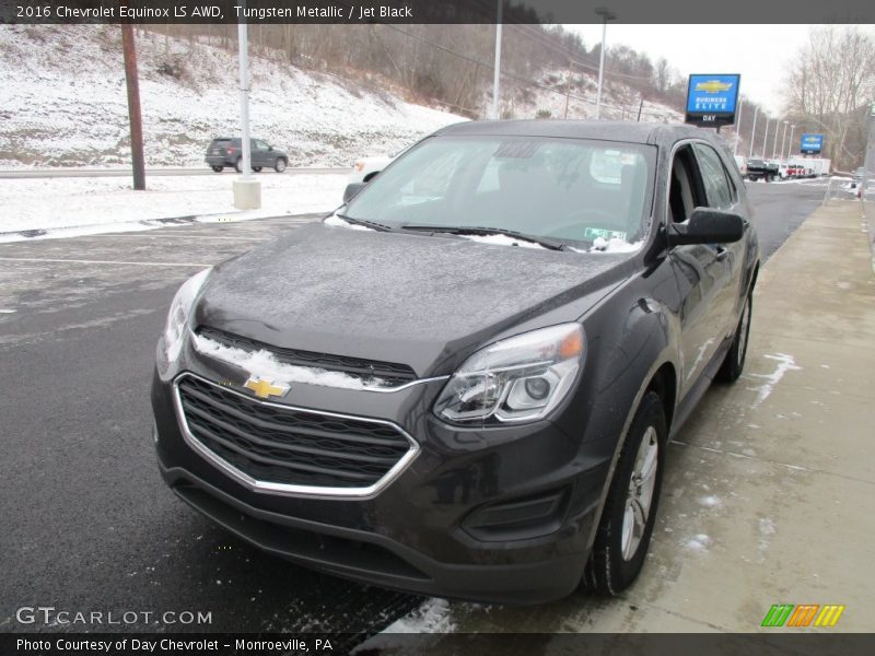 Tungsten Metallic / Jet Black 2016 Chevrolet Equinox LS AWD