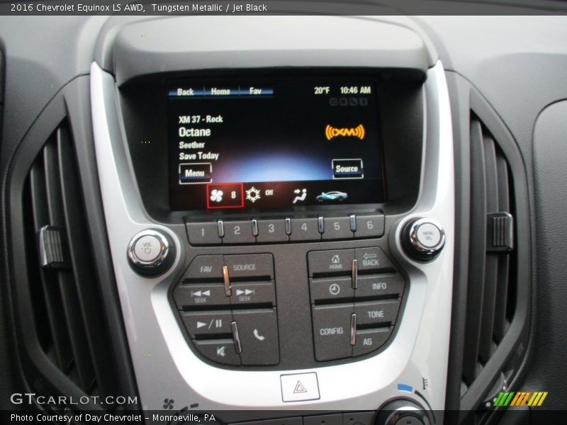 Tungsten Metallic / Jet Black 2016 Chevrolet Equinox LS AWD