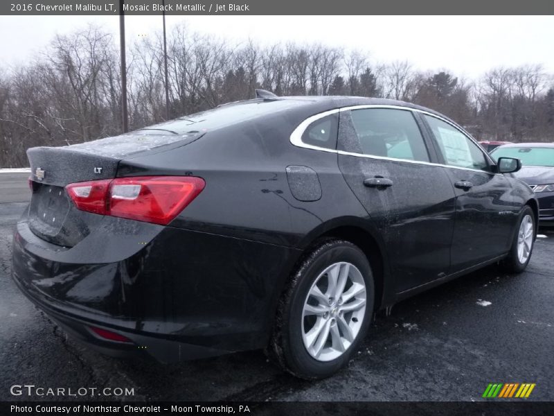 Mosaic Black Metallic / Jet Black 2016 Chevrolet Malibu LT