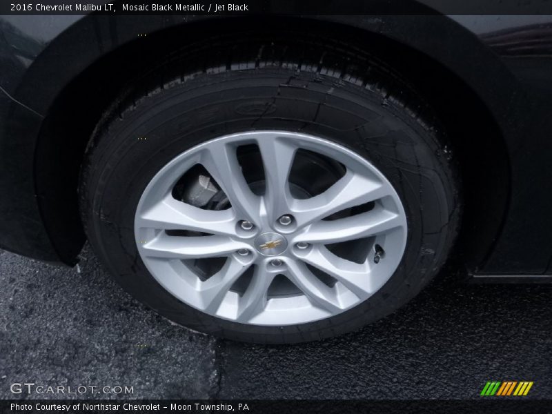 Mosaic Black Metallic / Jet Black 2016 Chevrolet Malibu LT