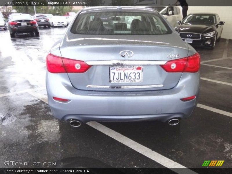Hagane Blue / Graphite 2015 Infiniti Q50 S 3.7
