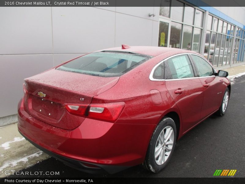 Crystal Red Tintcoat / Jet Black 2016 Chevrolet Malibu LT