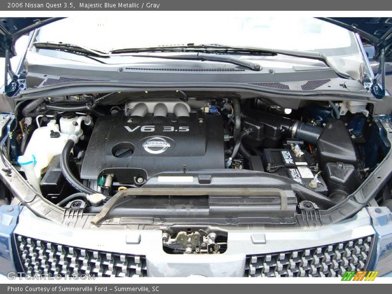Majestic Blue Metallic / Gray 2006 Nissan Quest 3.5
