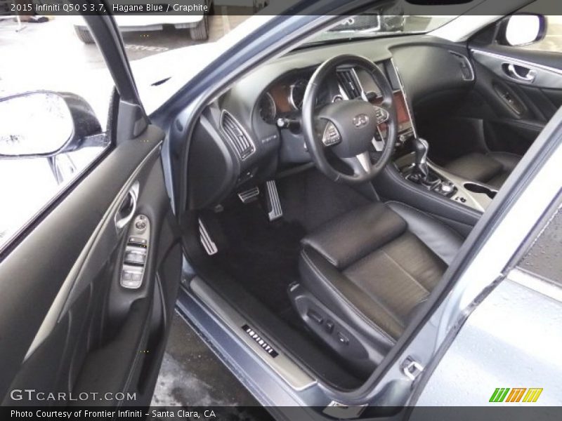 Hagane Blue / Graphite 2015 Infiniti Q50 S 3.7
