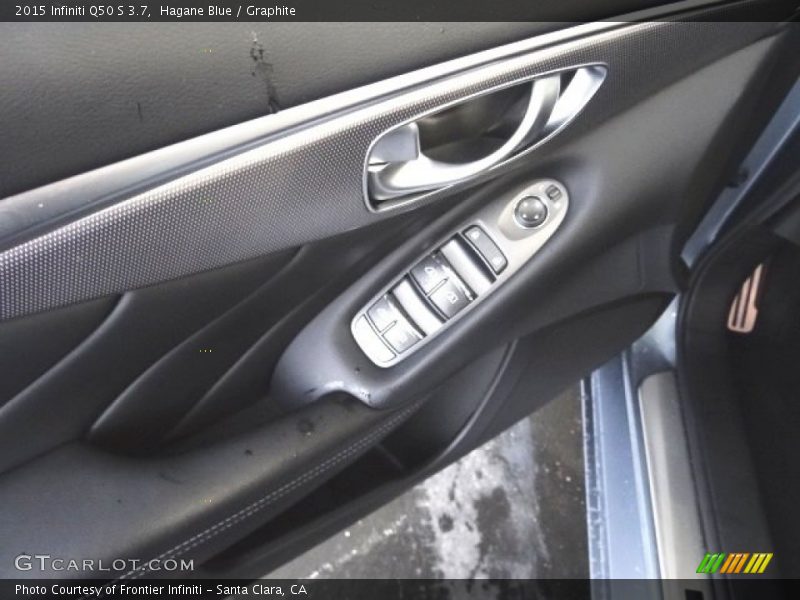 Hagane Blue / Graphite 2015 Infiniti Q50 S 3.7