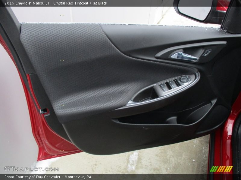 Crystal Red Tintcoat / Jet Black 2016 Chevrolet Malibu LT