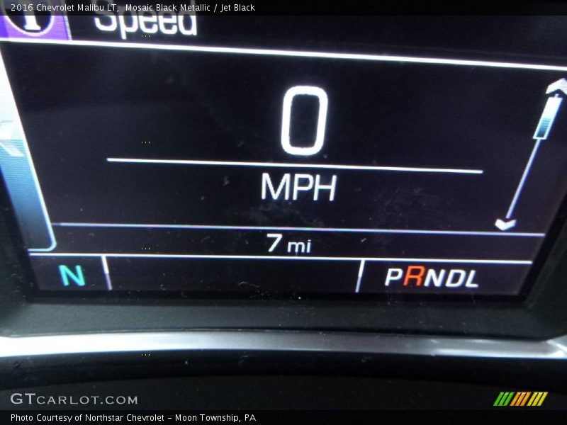 Mosaic Black Metallic / Jet Black 2016 Chevrolet Malibu LT