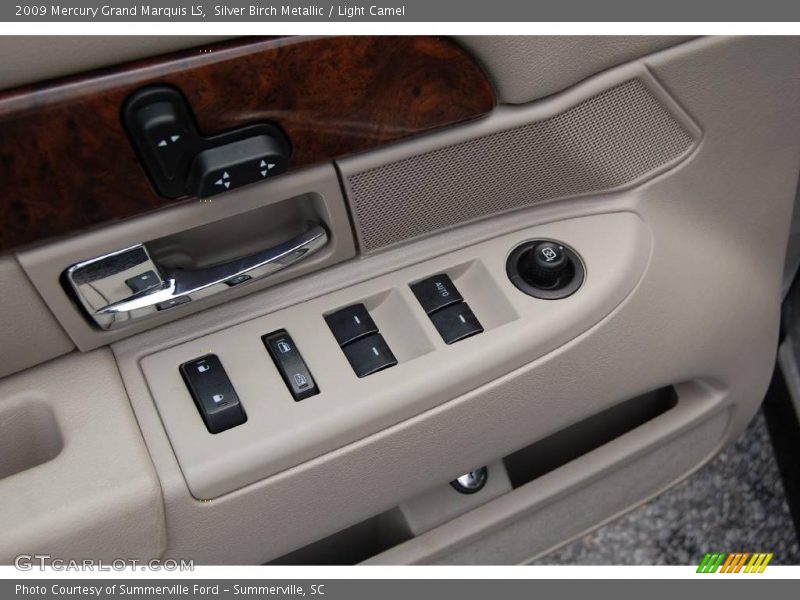 Silver Birch Metallic / Light Camel 2009 Mercury Grand Marquis LS