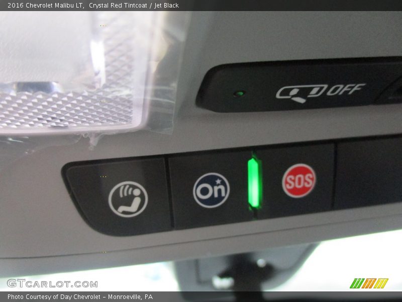 Crystal Red Tintcoat / Jet Black 2016 Chevrolet Malibu LT