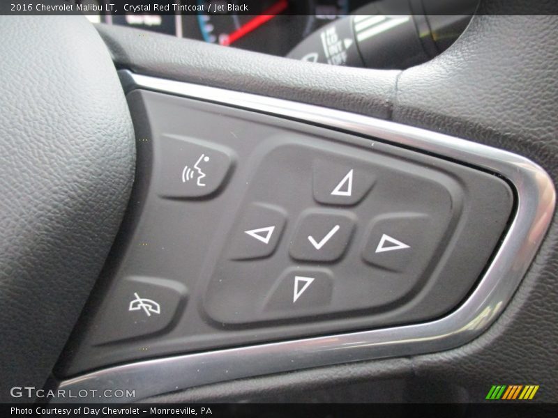 Crystal Red Tintcoat / Jet Black 2016 Chevrolet Malibu LT
