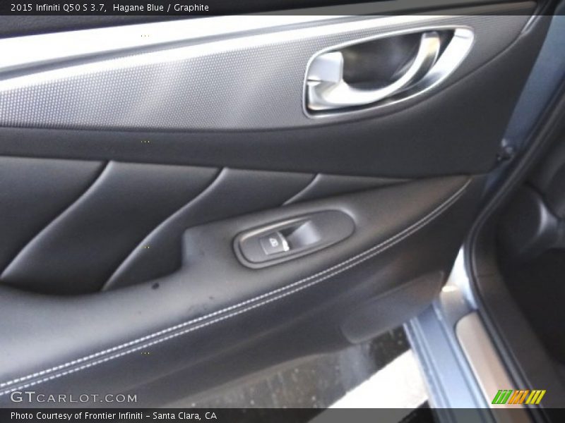 Hagane Blue / Graphite 2015 Infiniti Q50 S 3.7