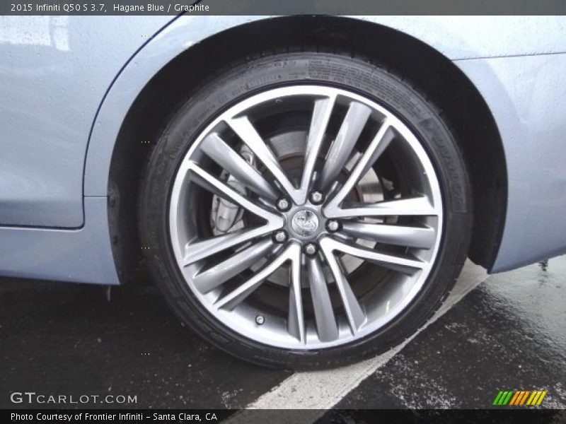 Hagane Blue / Graphite 2015 Infiniti Q50 S 3.7