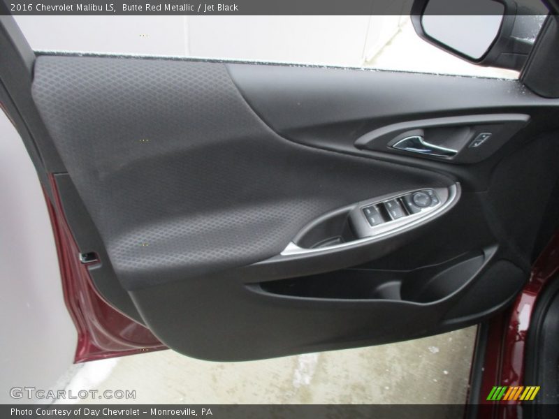 Butte Red Metallic / Jet Black 2016 Chevrolet Malibu LS