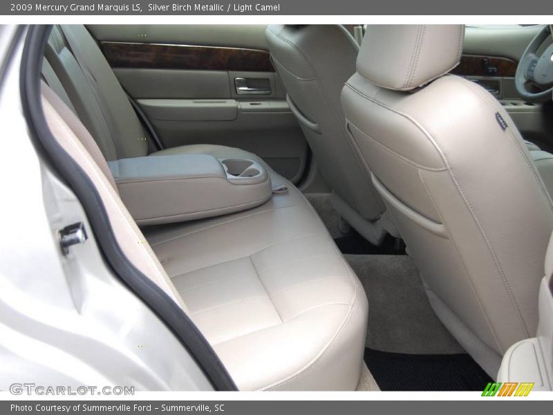 Silver Birch Metallic / Light Camel 2009 Mercury Grand Marquis LS