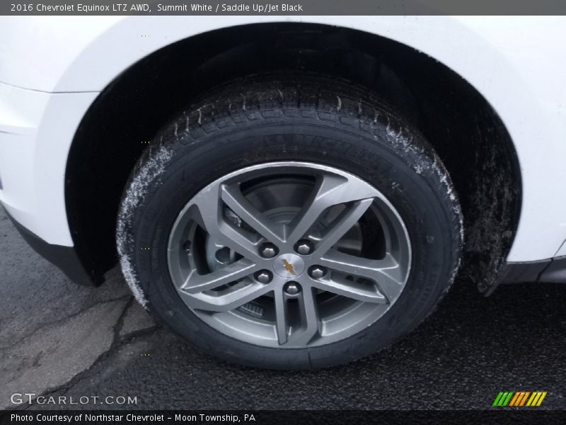 Summit White / Saddle Up/Jet Black 2016 Chevrolet Equinox LTZ AWD