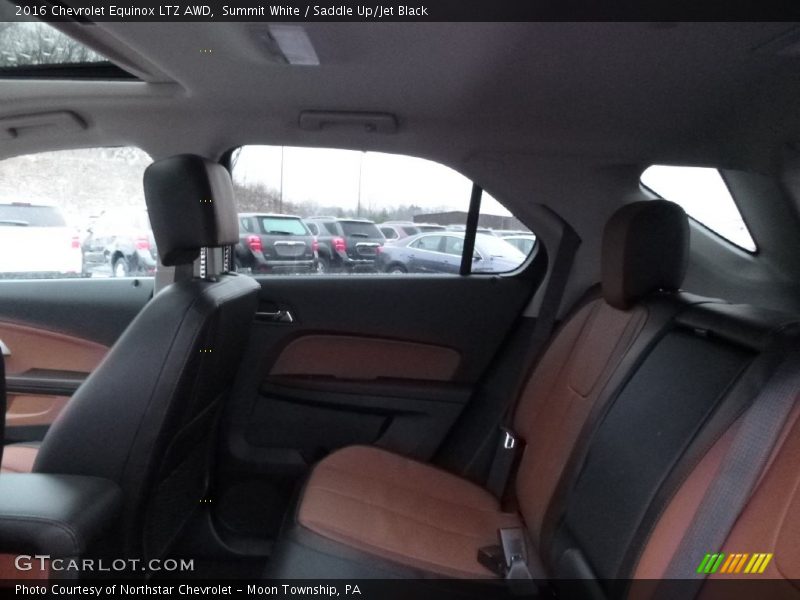 Summit White / Saddle Up/Jet Black 2016 Chevrolet Equinox LTZ AWD