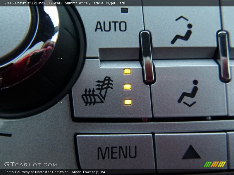 Summit White / Saddle Up/Jet Black 2016 Chevrolet Equinox LTZ AWD