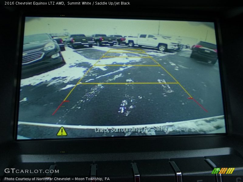 Summit White / Saddle Up/Jet Black 2016 Chevrolet Equinox LTZ AWD