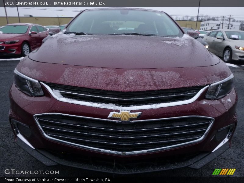 Butte Red Metallic / Jet Black 2016 Chevrolet Malibu LT