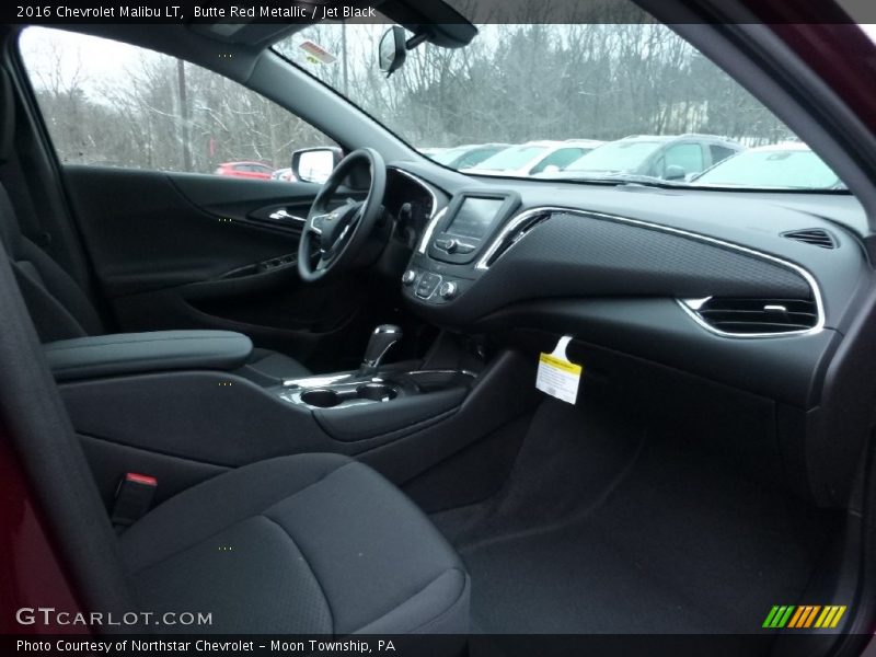 Butte Red Metallic / Jet Black 2016 Chevrolet Malibu LT