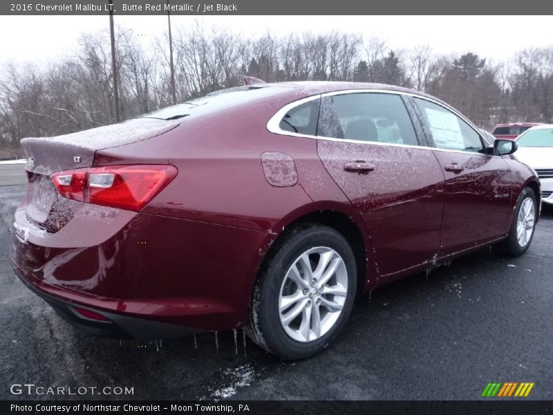 Butte Red Metallic / Jet Black 2016 Chevrolet Malibu LT
