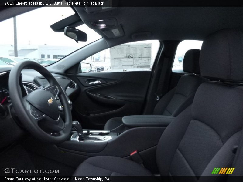 Butte Red Metallic / Jet Black 2016 Chevrolet Malibu LT