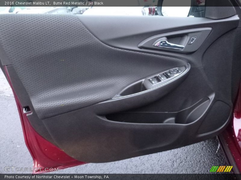 Butte Red Metallic / Jet Black 2016 Chevrolet Malibu LT
