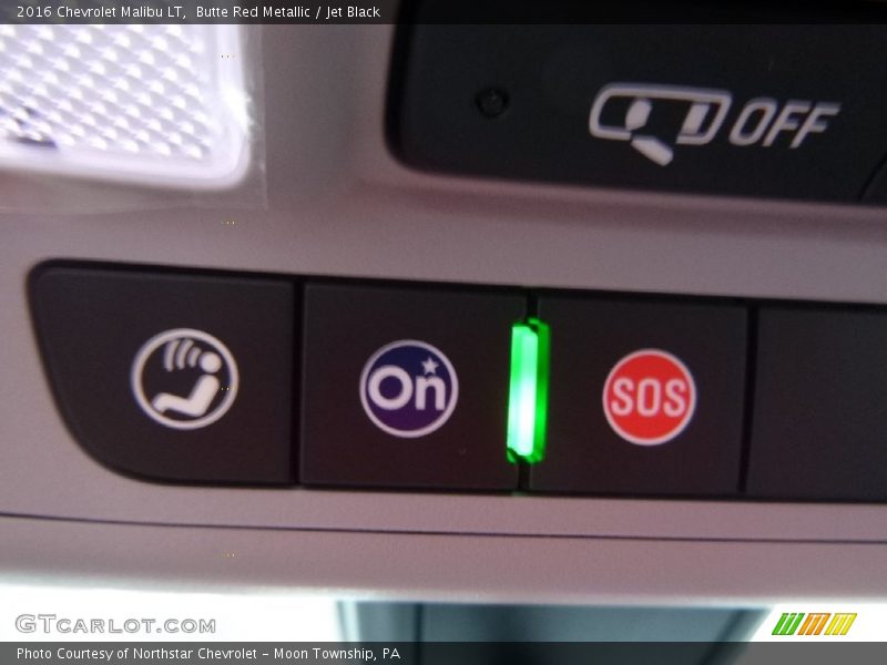 Butte Red Metallic / Jet Black 2016 Chevrolet Malibu LT