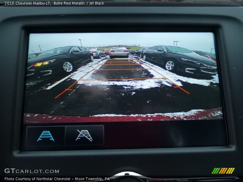 Butte Red Metallic / Jet Black 2016 Chevrolet Malibu LT
