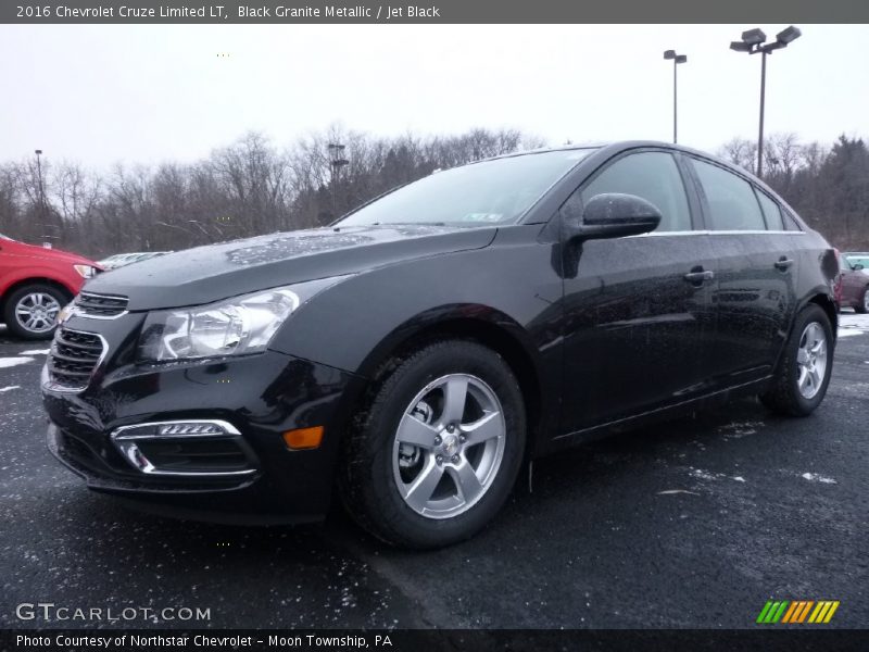 Black Granite Metallic / Jet Black 2016 Chevrolet Cruze Limited LT