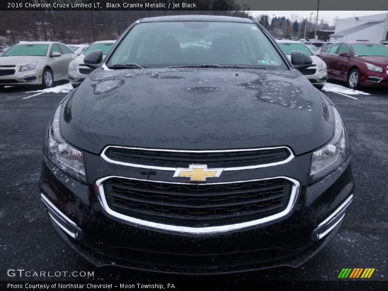 Black Granite Metallic / Jet Black 2016 Chevrolet Cruze Limited LT