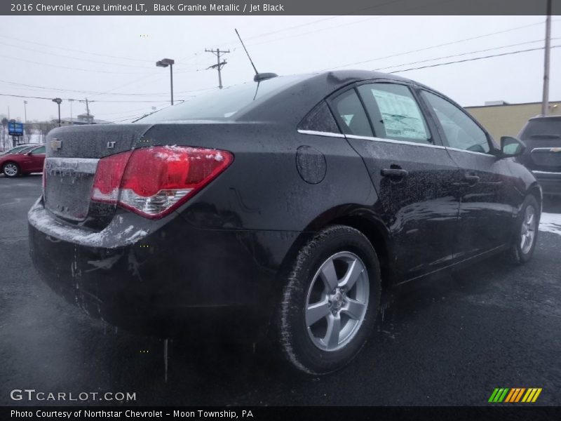 Black Granite Metallic / Jet Black 2016 Chevrolet Cruze Limited LT