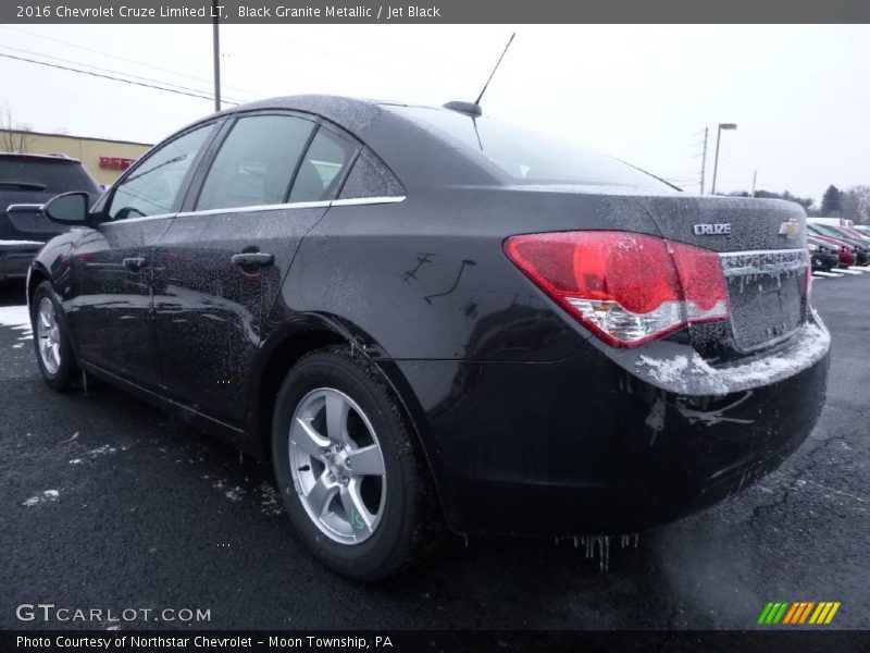 Black Granite Metallic / Jet Black 2016 Chevrolet Cruze Limited LT