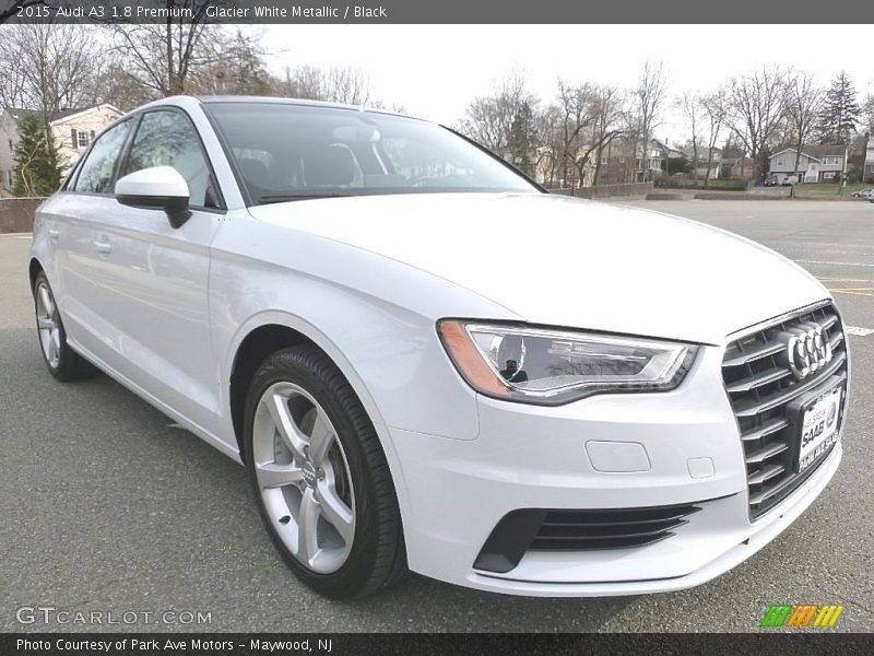 Glacier White Metallic / Black 2015 Audi A3 1.8 Premium