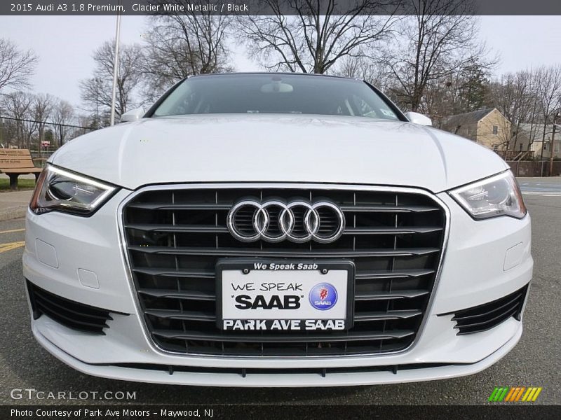 Glacier White Metallic / Black 2015 Audi A3 1.8 Premium