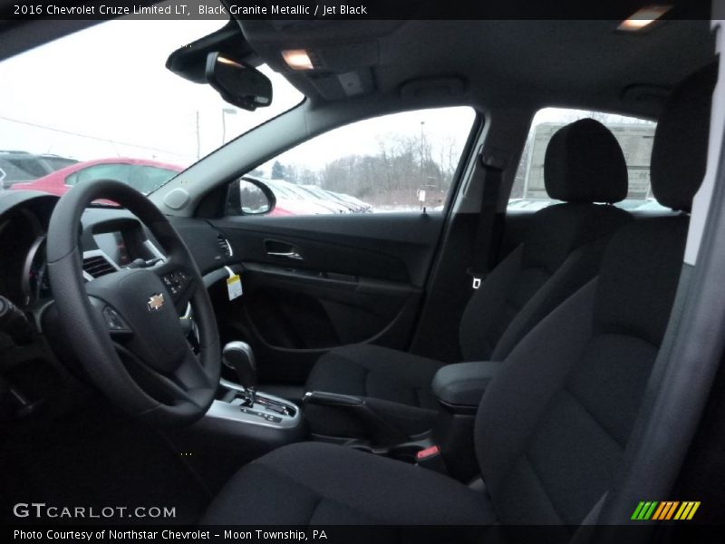 Black Granite Metallic / Jet Black 2016 Chevrolet Cruze Limited LT