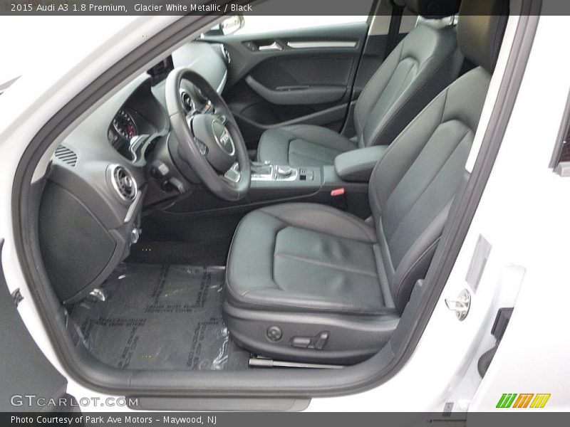 Glacier White Metallic / Black 2015 Audi A3 1.8 Premium