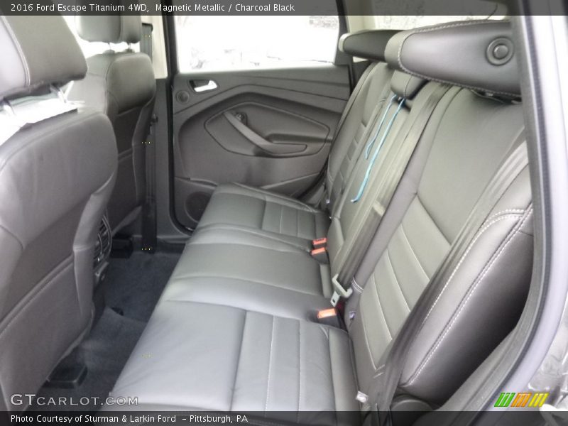 Magnetic Metallic / Charcoal Black 2016 Ford Escape Titanium 4WD