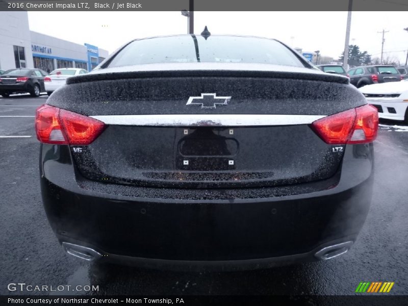 Black / Jet Black 2016 Chevrolet Impala LTZ