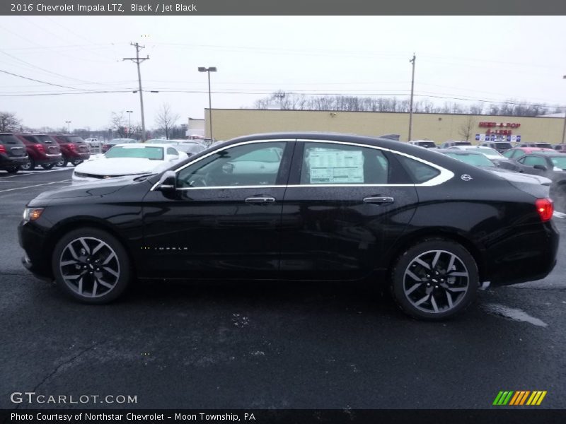 Black / Jet Black 2016 Chevrolet Impala LTZ