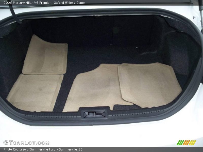 Oxford White / Camel 2006 Mercury Milan V6 Premier