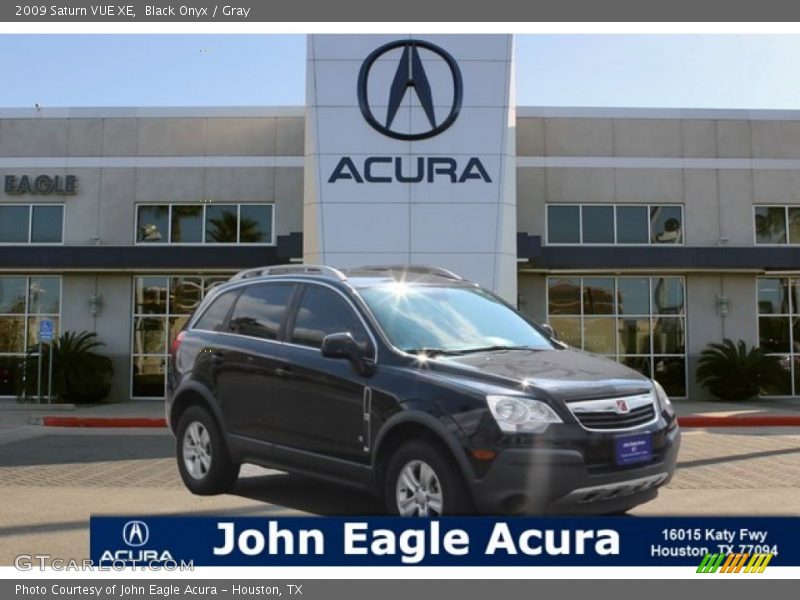 Black Onyx / Gray 2009 Saturn VUE XE