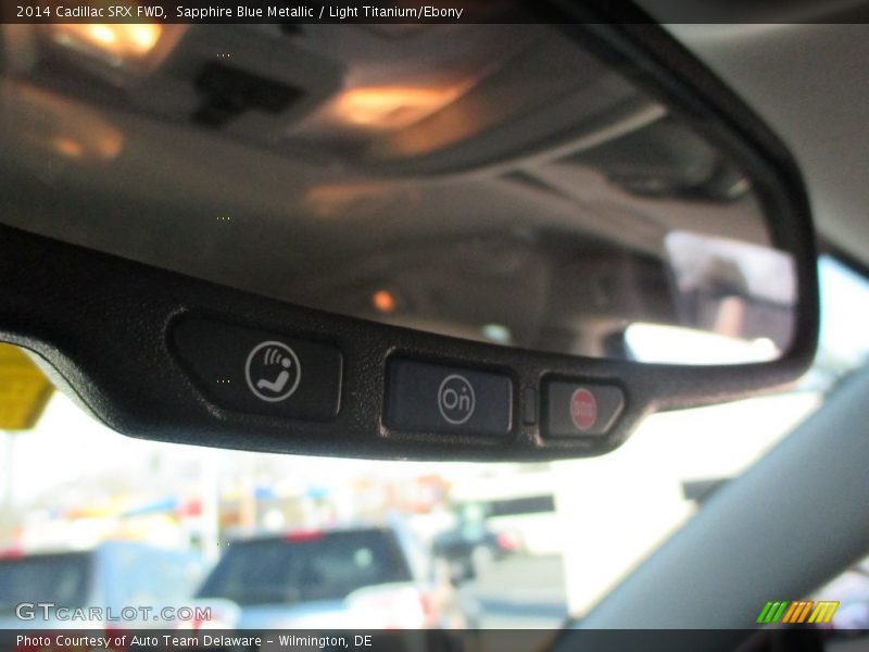Sapphire Blue Metallic / Light Titanium/Ebony 2014 Cadillac SRX FWD