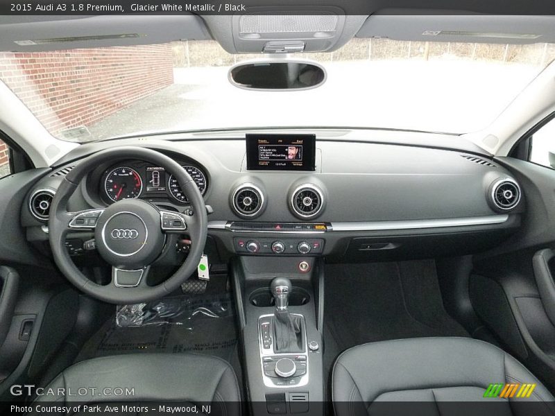 Glacier White Metallic / Black 2015 Audi A3 1.8 Premium