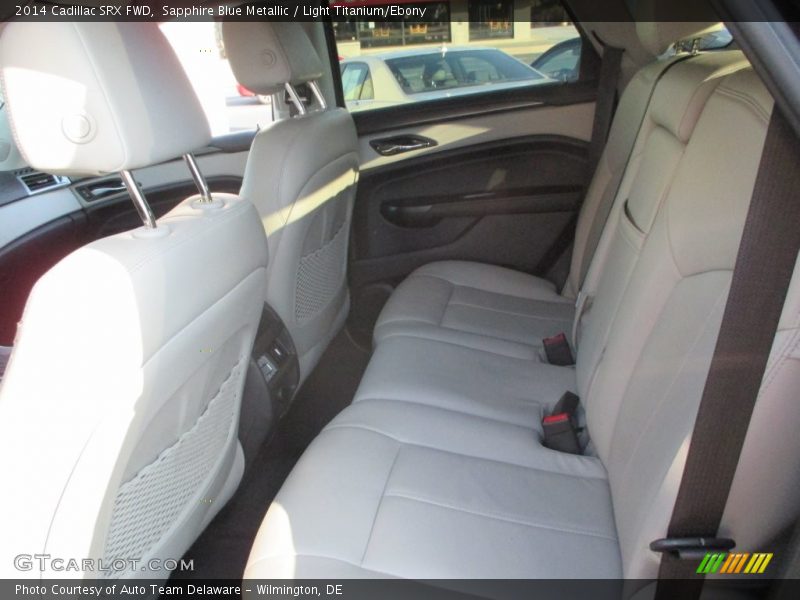 Sapphire Blue Metallic / Light Titanium/Ebony 2014 Cadillac SRX FWD